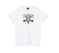 Skate Goat Tee White/Black - male - Thrasher - T-Shirts - White - M - Tops M