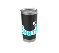 Skate Halfpipe Skateboard Stainless Steel Insulated Tumbler