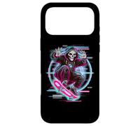 Skate Reaper Retro Death's Radical Synthwave Ride Case for iPhone 17 Pro Max