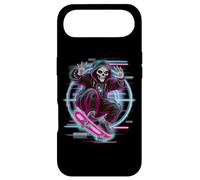 Skate Reaper Retro Death's Radical Synthwave Ride Case for iPhone Air