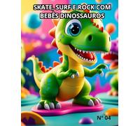 SKATE, SURF E ROCK COM BEBÊS DINOSSAUROS