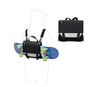 Skateboard Bag for Element Seal 8.5″ Deck,Backpack Skateboard Bag Adjustable Shoulder Straps for Land-Based Skateboards, Double-kick Skateboards
