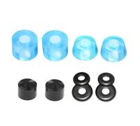 Skateboard Bushings Hard - Replacement Kit with Pivot Cups, Shock Absorbing Pad Holders, Custom Fit Design, Urethane Material, High Performance Stability, Skateboard Parts for Road