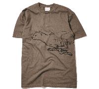 Skateboard Cafe Catch Me If You Can T-Shirt | Olive, Medium