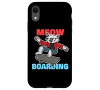 Skateboard Cat Case for iPhone XR