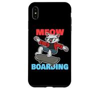 Skateboard Cat Case for iPhone XS Max