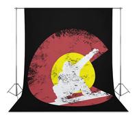 Skateboard Colorado State Flag Photographic Studio Photo Backgrounds Funny Photography Backdrops Photoshoot Props