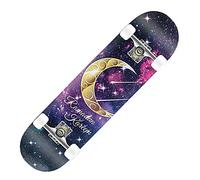 skateboard, Complete Skateboard 31x8 Inch, Double Kick Trick Board, Skateboards for Beginners Adults Kids Teens