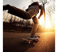 skateboard, Complete Skateboard, 8 Layer Canadian Maple, Double Kick Trick Board, Skateboards for Beginners Adults Kids Teens(17)