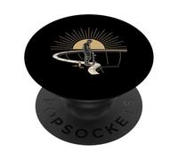 Skateboard Dawn Skatepark Vintage Skater PopSockets Adhesive PopGrip
