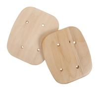 Skateboard Deck and DIY Designs for Wooden 2pcs Unfinished Skate Parks | Maple Bamboo Board, Wear Resistant with Grip and Flexibility, Stable Ride, for Enthusiasts and Art Painting