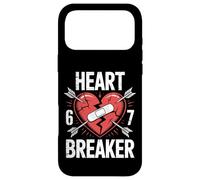 Skateboard Heart Breaker Anti Valentine 6 7 Six Seven Meme Case for iPhone 17 Pro Max