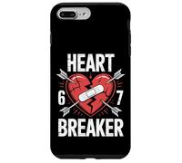 Skateboard Heart Breaker Anti Valentine 6 7 Six Seven Meme Case for iPhone 7 Plus/8 Plus