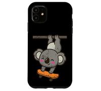 Skateboard Koala Hangout Cartoon Case for iPhone 11