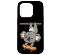 Skateboard Koala Hangout Cartoon Case for iPhone 15 Pro