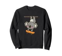 Skateboard Koala Hangout Cartoon Sweatshirt