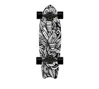 skateboard, Skateboard 28x8 inches, suitable for beginners, adults, teenagers, 8-storey maple deck with ABEC-7 ball bearings(C)