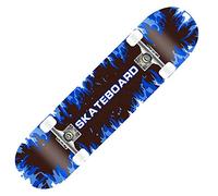 skateboard, Skateboard, 31x8 Inch Double Kick Beginners Maple Deck, Skateboards for Trick Board for adults kids and teens