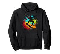 Skateboard Skater Stunt Skateboarding Boys Kids Men Pullover Hoodie