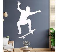 Skateboard Skating Figure Wall Sticker