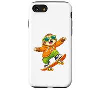 Skateboard Sloth Riding Skateboard Skater Graphic Case for iPhone SE (2020) / 7/8