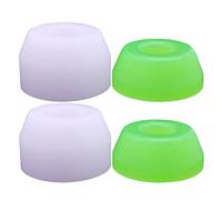 Skateboard Truck Bushings Kit 4 Pack PU Longboard Cruiser Wheels Axle | 4 pieces,2 top and 2 bottom,PU standard size,fits most trucks,improves performance,smooth ride,skateboard