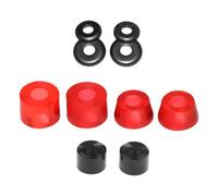 Skateboard Truck Hardware - Reliable Bushing Kit With Washer, High Response Cushion Set, Smooth Rotation Upgrade | Precision Riding benefet, Improved Handling During Urban Ramps Courses