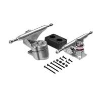 Skateboard Trucks - Precision Turning System, Smooth Surf Mechanism | Reinforced Aluminum Alloy Structure, High Stability Shock Absorption Feature, Lightweight Responsive Ride Design For YOW, S