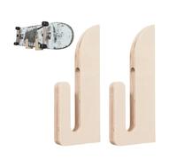 Skateboard Wall Mount - 1-Pair Space-Saving Display Shelf - Skateboard Deck Wall Mount Display Rack - for Home Apartment Garage Skate Shop Living Room Garage Skateboarder