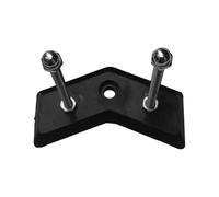 Skateboard Wall Mount - PP 69x74.6mm Vertical Rack | Skatebó Hanger, Space Saving Design, Garage Storage, Bedroom Display, Snowboard Waĺl Bracket | Home, Patio, Living Room