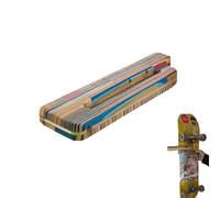 Skateboard Wall Mount Shelf, Bookshelf Style Multi-Layered Wall Rack, for Cruiser & Street, Easy to mount skateboard bracket on the wall, Home Decor Organizer to Organize Gear & Free Floor Space (1PC)