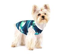 Skateboard With Palm Trees Wave Print Small Dog Clothes Pet Vest, Soft Cotton Sleeveless T-Shirts Breathable Pet Tank Top Apparel For Puppies And Cats