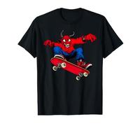 Skateboarder Devil Value Graphic T-Shirt