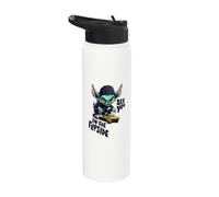 Skateboarder skaterramp Chupacabras Skateboarding Skateboard Stainless Steel Insulated Water Bottle