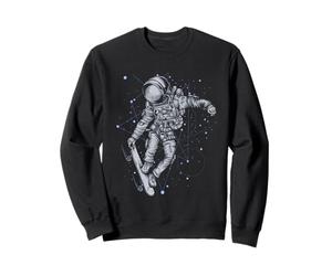 Skateboarding Astronaut Space Adventure Skate Sweatshirt