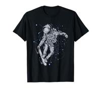 Skateboarding Astronaut Space Adventure Skate T-Shirt