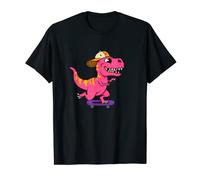 Skateboarding Dinosaurs Prehistoric Dinosaur Kids Or Adults T-Shirt