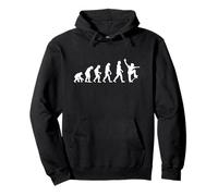 Skateboarding Evolution Skater Skateboarder Gift Idea Pullover Hoodie