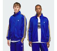 Adidas Originals - Cotton sweatshirt - Superfire Track Jacket Team Royal Blue/Preloved Yellow - Size M Blue M