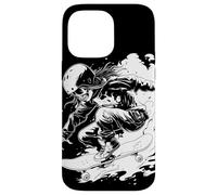 Skateboarding Girl Cartoon Style Skatepark for Girls Case for iPhone 14 Pro Max