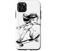 Skateboarding Girl Hobby Case for iPhone 11 Pro Max