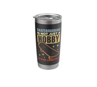 Skateboarding is Not A Hobby It's My Lifestyle Stainless Steel Insulated Tumbler