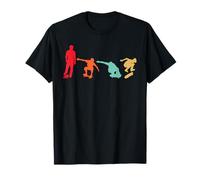 Skateboarding Moves Evolution Art for Riders and Fans T-Shirt