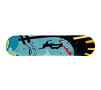Skateboards, 17 x 5 inch Complete Skateboard for Beginners, 7 Layer Canadian Maple Double Kick Deck Concave Cruiser Trick Skateboard for Little Ones (S6_Night Rider)