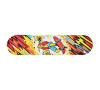 Skateboards, 17 x 5 inch Complete Skateboard for Beginners, 7 Layer Canadian Maple Double Kick Deck Concave Cruiser Trick Skateboard for Little Ones (S12_Power Rider)