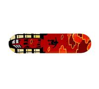 Skateboards, 17 x 5 inch Complete Skateboard for Beginners, 7 Layer Canadian Maple Double Kick Deck Concave Cruiser Trick Skateboard for Little Ones (S8_Flying Rider)