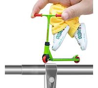 Skateboards For Fingers - Minies Bingerboard Collection, Fun Desk Toy | Finger Scooter Toy Scooter Finger Board Accessories With Finger Pants,Shoes And Tools For Kids, Portable Tech