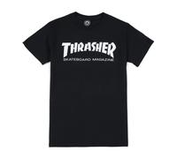Skatemag Tee Mens T-Shirt Black/White - male - Thrasher - T-Shirts - Black - S - Tops S