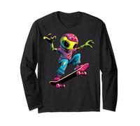 Skater Alien Long Sleeve T-Shirt