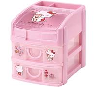 Skater CHE3N-A Mini Chest, Storage Case, Storage Box, Hello Kitty, Fluffy Roman, Sanrio, 5.9 x 7.5 x 6.5 inches (15 x 19 x 1